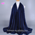 Wholesale Solid Plain Hijab Scarf Muslim Women Beaded Hijab Scarf